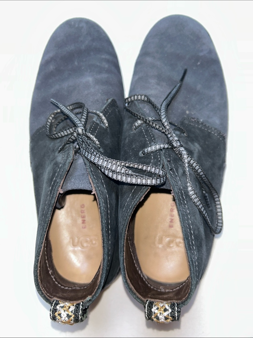 UGG Freamon Waterproof Suede Lace-Up Charcoal Chukka Boots